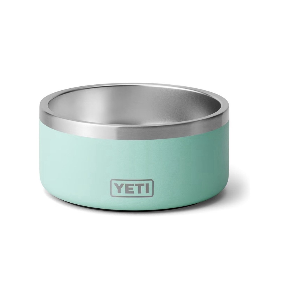 Yeti Seafoam Green Boomer 8 Dog Bowl Nwob